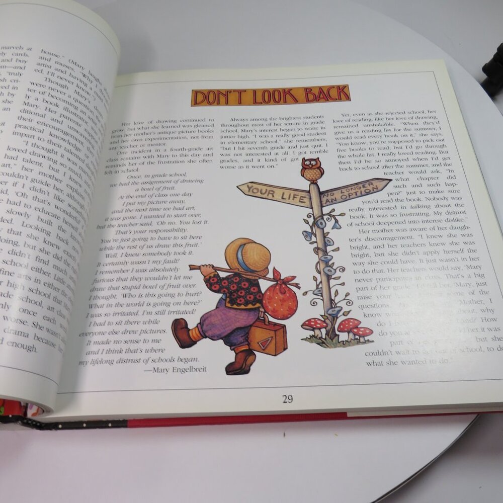 Mary Engelbreit "Mary and Bright" Art & the Artist Hardback Coffee Table Book - Picture 12 of 17